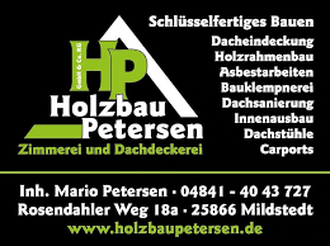 Holzbau Petersen Zimmerei GmbH & Co. KG Mario Petersen